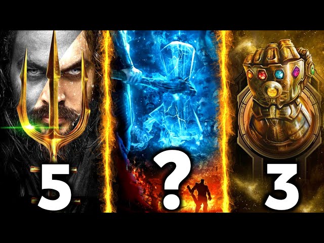 Top 12 Powerful Weapons in MCU & DCEU / Explained in Hindi