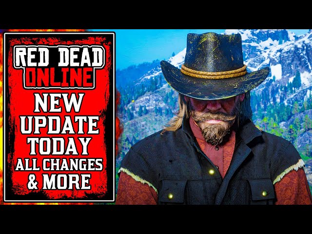 Rockstar's NEW Red Dead Online UPDATE Today.. (RDR2)