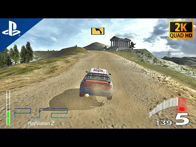 WRC 3 (FIA World Rally Championship) - PS2 [HD] Gameplay