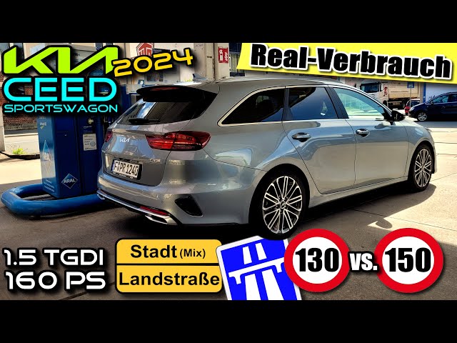 2024 Kia Ceed Sportswagon - REAL-VERBRAUCH - 1.5 T-GDI DCT7 160 PS - Test Review Daten deutsch SW