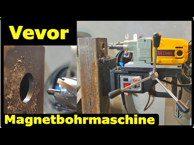 VEVOR 1100 W Magnetbohrer Magnetbohrmaschine 12000 N