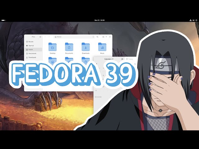 Fedora 39: Nothing special. Again...