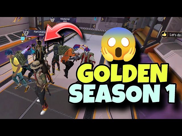Can I Kill Golden Season 1😱 | Duo vs Squad Mobile Gameplay | Garena Free Fire Max