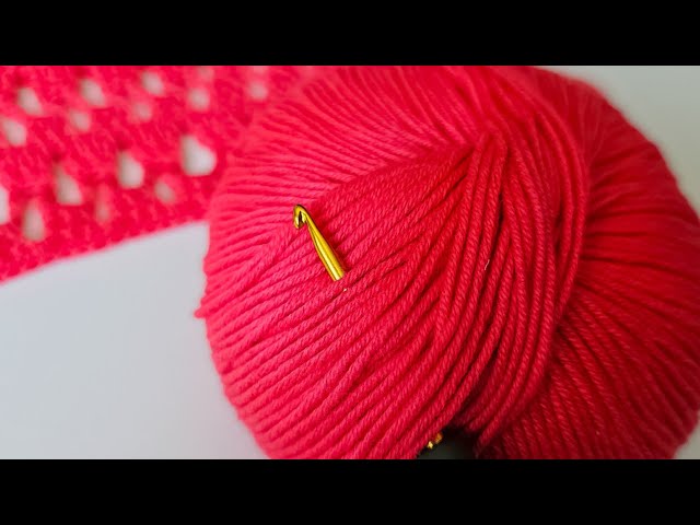 Crochet stitch that will mark the summer. new crochet