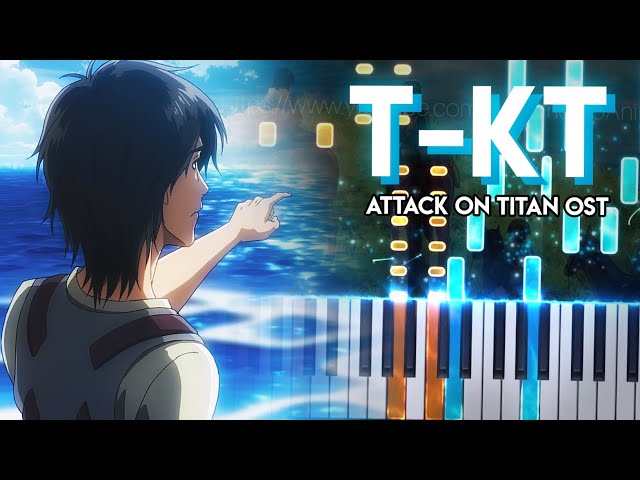 T-KT - Attack on Titan OST | Hiroyuki Sawano (piano)