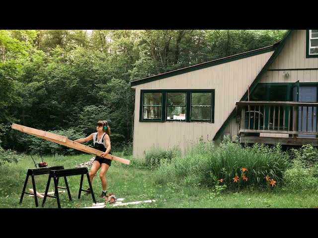Renovating an Abandoned Cabin in the Countryside