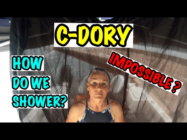C-DORY HOW DO WE SHOWER ON TINY BOAT!!