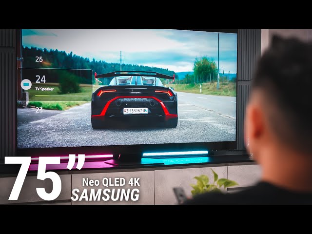 MY LARGEST TV EVER! | Samsung Neo QLED 4K TV QN85C
