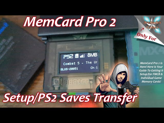 MemCard Pro 2 Setup And PS2 Save Transfer Guide!
