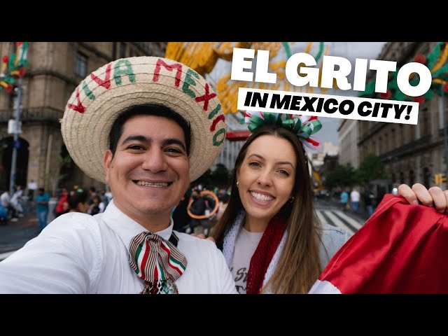 Our first time at EL GRITO in Mexico City 🇲🇽 Fiestas Patrias 2022 - Día de Independencia 2022