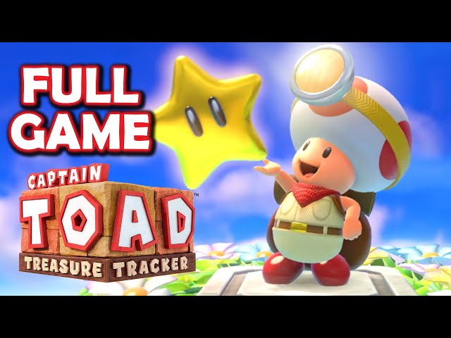 Captain Toad Treasure Tracker: FULL GAME PLAYTHROUGH!! [Nintendo Switch Game] *FULL MOVIE!!*