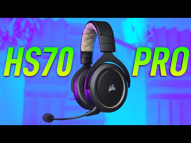 Best $100 Wireless Gaming Headset Out | Corsair HS70 PRO Review
