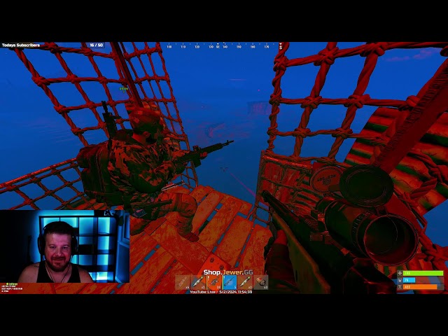 Forced Wipe #jewer #rust #rustgameplay #playrust