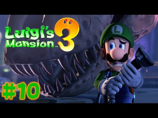 Luigi's Mansion 3 - Walkthrough Part 10: Night at the Museum Gameplay!!!