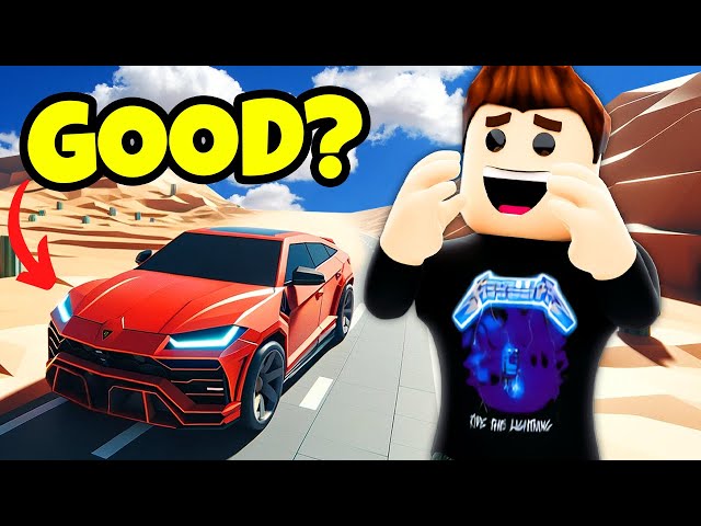 I Bought the NEW LAMBORGHINI to Help on My Long Drive! (A Dusty Trip Roblox)