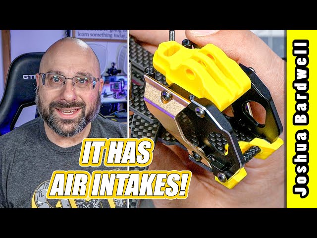 A quadcopter frame with AIR INTAKES! // Speedybee Mario Review