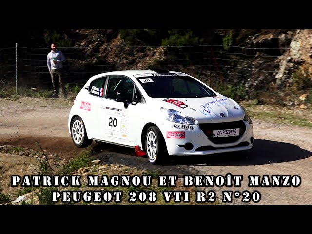 Rallye des Roches Brunes 2024 - Peugeot 208 VTI R2 N°20 - Patrick MAGNOU et de Benoît MANZO
