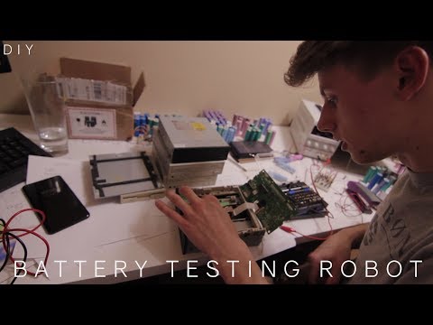 DIY Battery Capacity Testing Robot