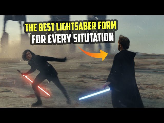 The Best Lightsaber Form for Each Type of Combat Scenario