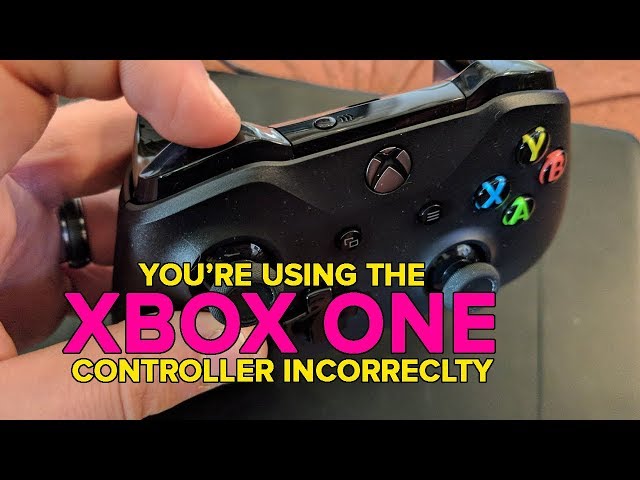 How to use the Xbox One controller's bumper buttons