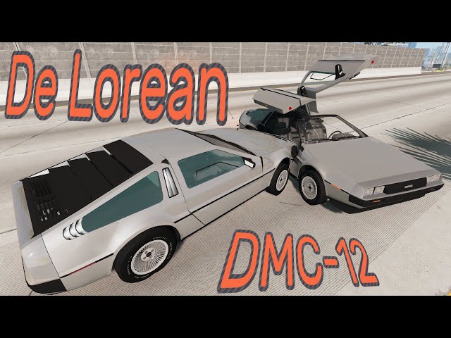 BACK TO THE FUTURE in BeamNG.drive - DeLorean DMC-12 ('81 - '83)