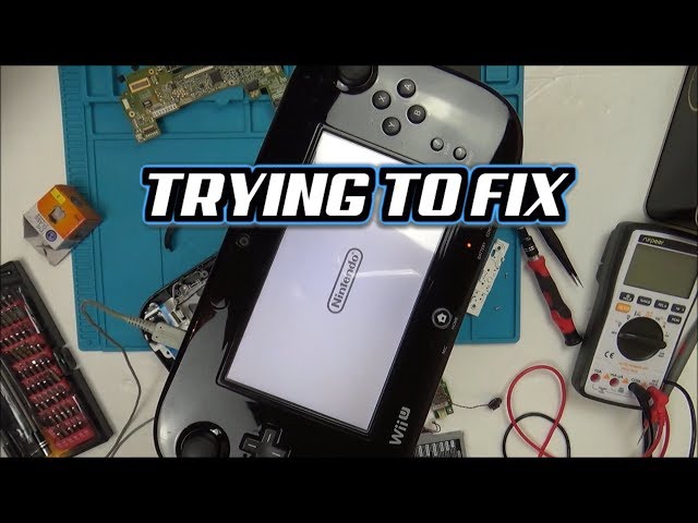 Trying to FIX: Nintendo Wii U GamePad No Power / Charge