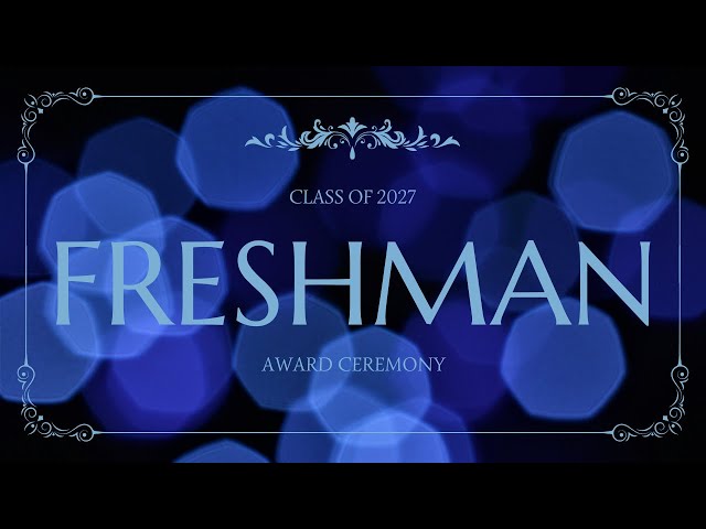 BHS Freshman Award Ceremony 2023-24