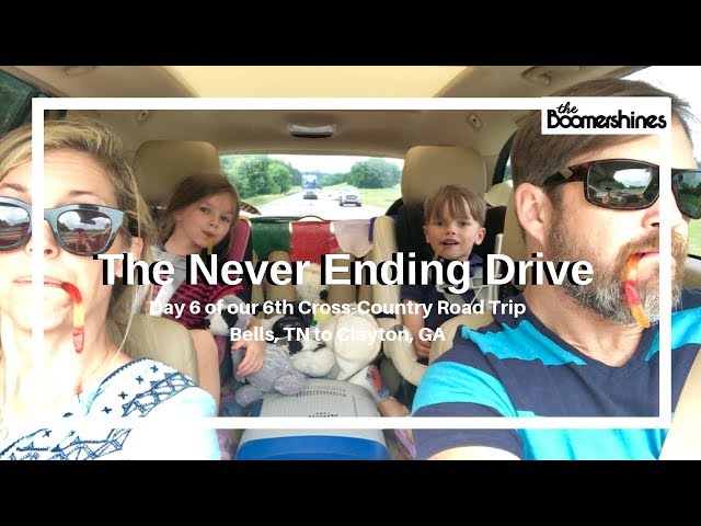 The Never Ending Drive -- Day 6 of our 6th Cross Country Road Trip