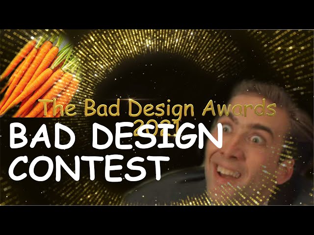 2021 Bad Design Challenge Judging: Winners Announced!