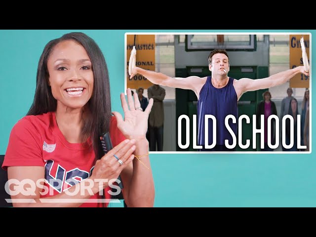 Olympian Dominique Dawes Breaks Down Gymnastics Scenes from Movies | GQ Sports