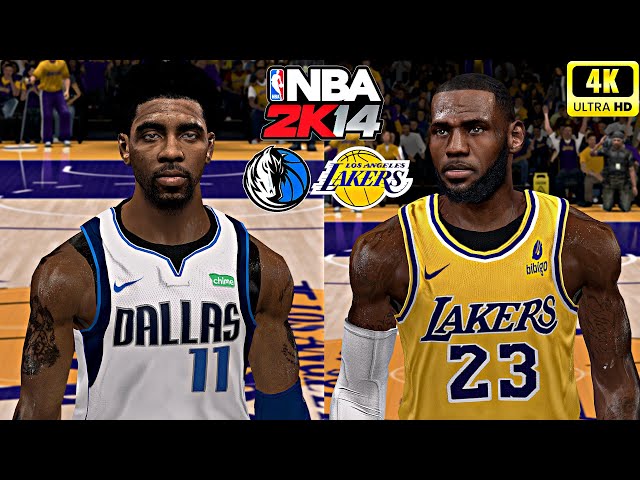 NBA 2K14 PC 2024 Season Mod (4K60) | Mavericks vs Lakers