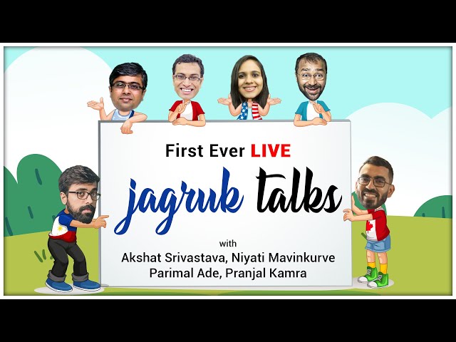 Jagruk Talk Live Ft. @AkshatZayn @AbhiandNiyu @ParimalAde @pranjalkamra