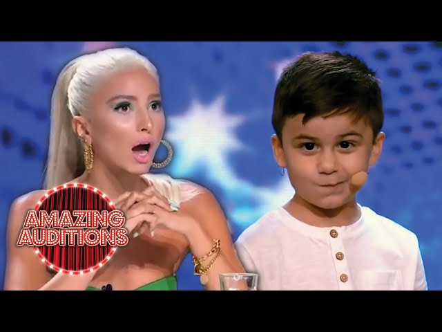 CUTEST 5 Year Old Geography GENIUS Wins The GOLDEN BUZZER | Amazing Auditions