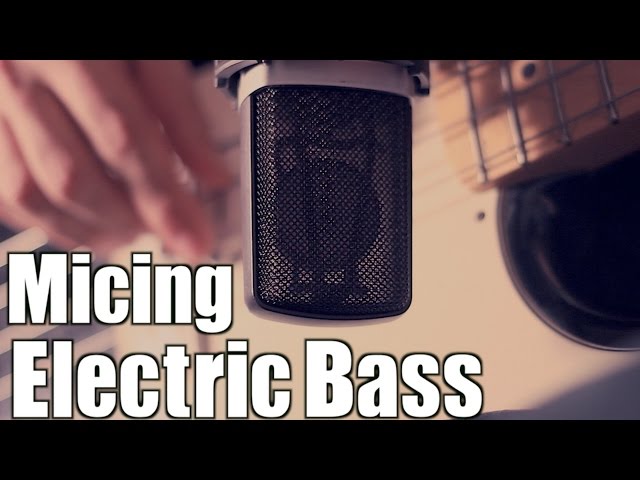 Recording with a Mic on an Electric Bass [ AN's Bass Lessons #11 ]