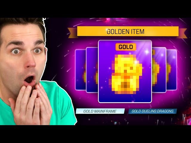 Opening VAULTED Golden Drops in Rocket League! *LUCKY*