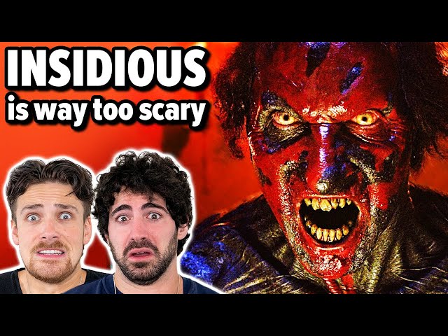 Easily scared man-babies watch INSIDIOUS (first time watching)