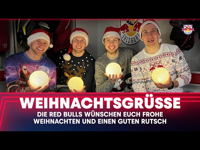 Die Red Bulls wünschen frohe Weihnachten | EC Red Bull Salzburg