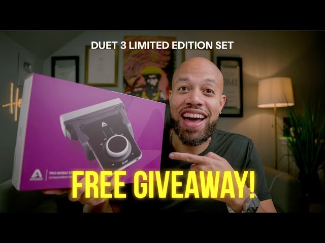 APOGEE DUET 3 LIMITED EDITION SET!!! - FREE GIVEAWAY 🙌🏼🙌🏼🙌🏼
