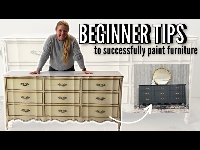 Furniture Flipping for Beginners | Everything You Need to Know to Paint Furniture!