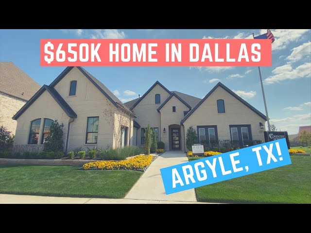 $650k Coventry Home in Dallas (Argyle, TX)