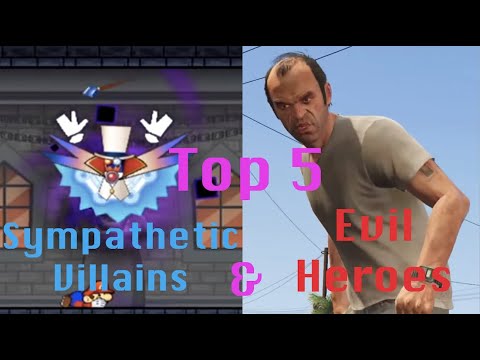 Top 5 Sympathetic Villains and Evil Heroes in Video Games