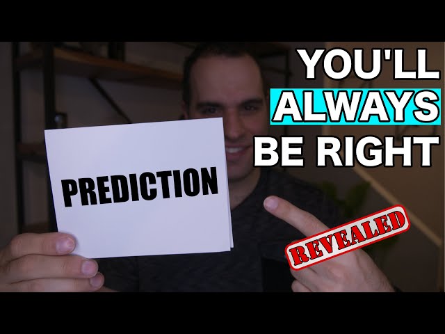 Mentalism/Prediction Trick That Will FOOL EVERYONE, Revealed! Tutorial by Spidey