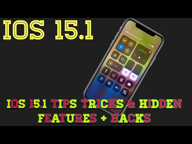 IOS 15.1 New Features | ios 15.1 tipstricks & hidden features iphone 13 pro max