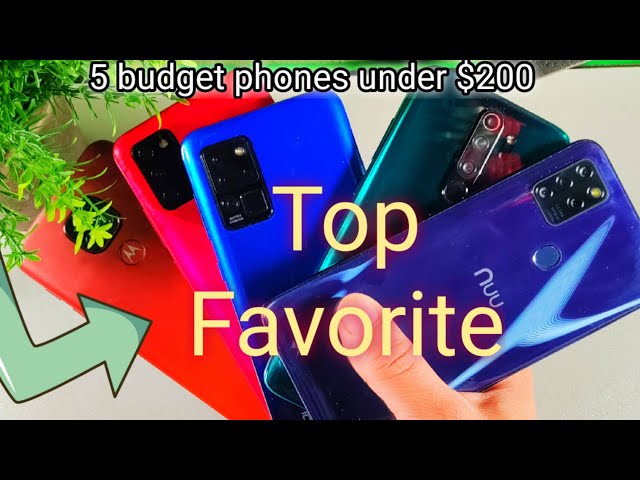Top 5 Unlocked budget phones under $200 | Top Favorite phones in 2021!