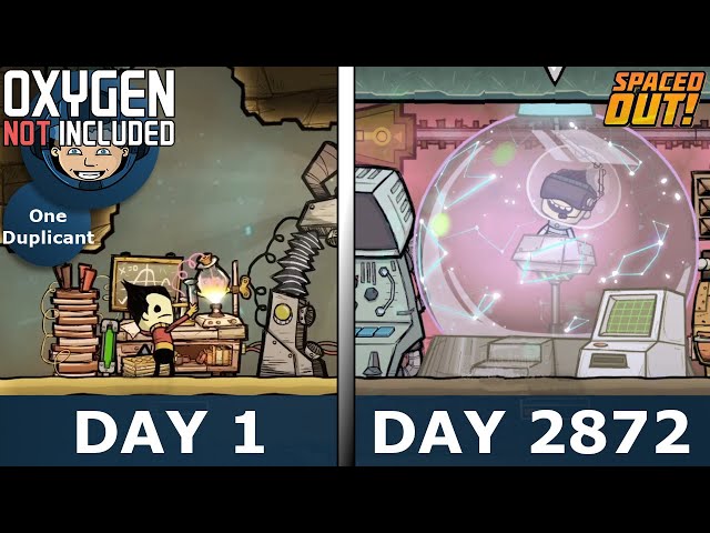 I Spent 2872 Days in Oxygen Not Included with a Single Duplicant