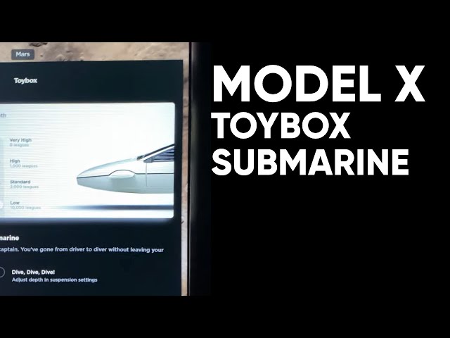 How to turn your Tesla into a submarine!