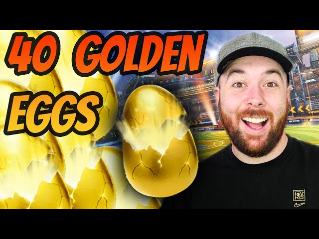 Opening 40 GOLDEN EGGS..I need more items for PINK SLIP TRADING!