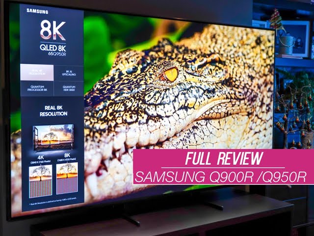 Samsung Q900R / Q950R 8K TV | Full Review Incredible Upscaling!