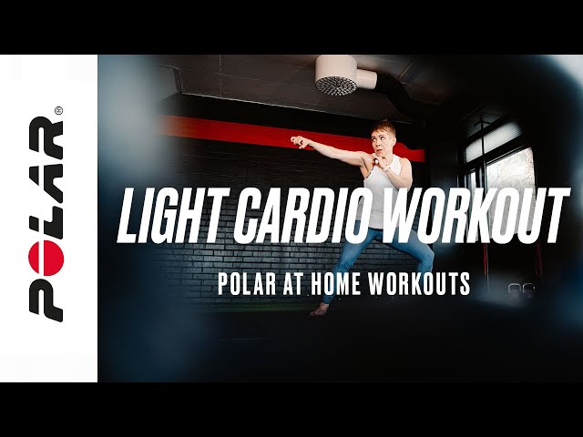 15-Minute Light Cardio Workout (At Home, Low Impact) | Polar