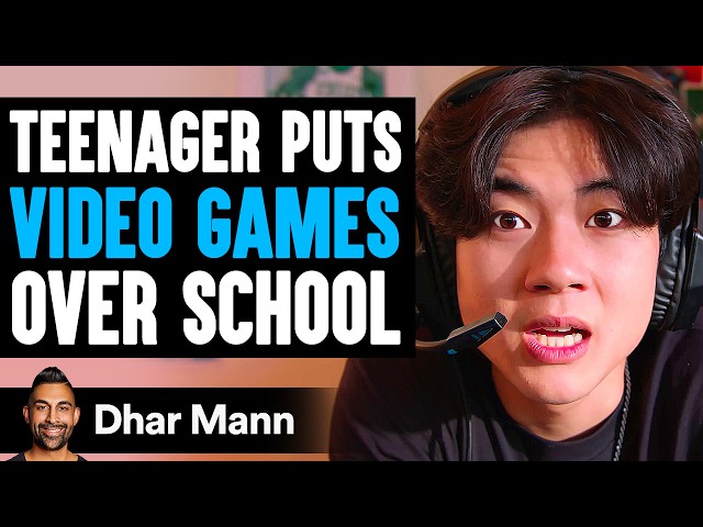 Teenager Puts VIDEO GAMES Over SCHOOL, What Happens Next Is Shocking | Dhar Mann Studios